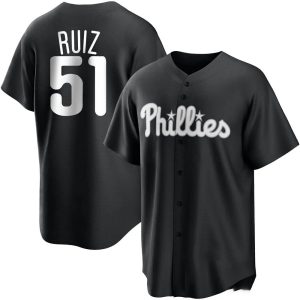 carlos ruiz mens replica philadelphia phillies blackwhite jersey 1000 2698.jpg