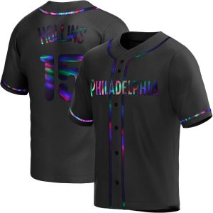 dave hollins mens replica philadelphia phillies black holographic alternate jersey 1000 1862.jpg