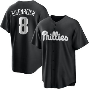 jim eisenreich mens replica philadelphia phillies blackwhite jersey 1000 2742.jpg