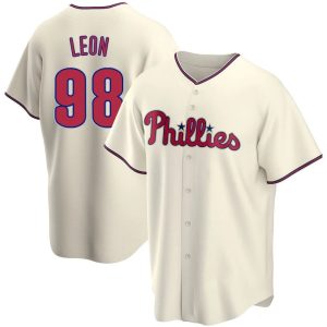 pedro leon mens replica philadelphia phillies cream alternate jersey 1000 15648.jpg