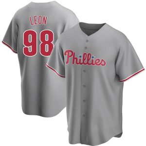 pedro leon mens replica philadelphia phillies gray road jersey 1000 15651.jpg