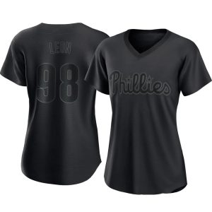 pedro leon womens replica philadelphia phillies black pitch fashion jersey 1000 15682.jpg