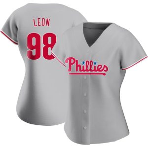 pedro leon womens replica philadelphia phillies gray road jersey 1000 15676.jpg
