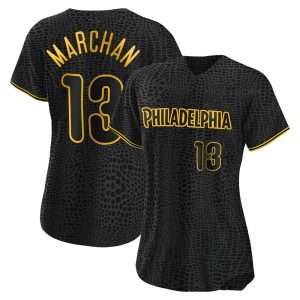 rafael marchan womens replica philadelphia phillies black snake skin city jersey 1000 7350.jpg