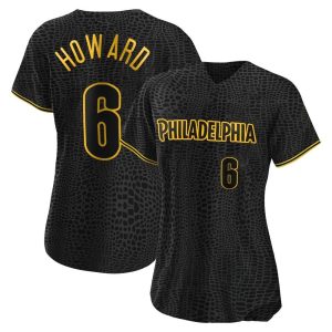 ryan howard womens authentic philadelphia phillies black snake skin city jersey 1000 7396.jpg