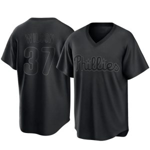 weston wilson mens replica philadelphia phillies black pitch fashion jersey 1000 6973.jpg